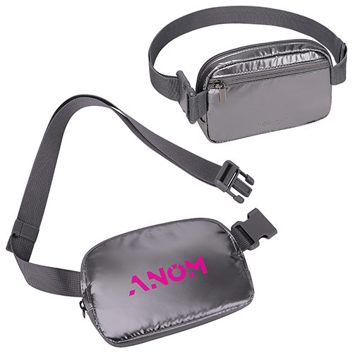 AeroLOFT Anywhere Belt Bag - Metallic Dark Gray