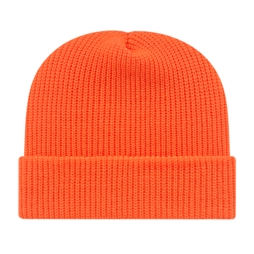 Breckenridge Ribbed Beanie - Neon Blaze