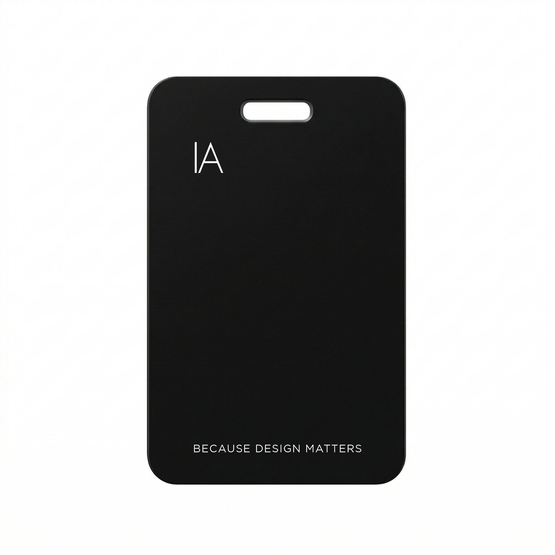 2 1/4" x 3 1/2" Plastic Identification Badge