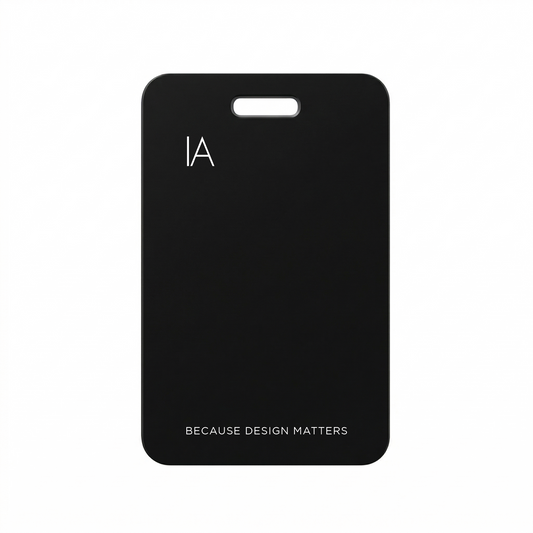2 1/4" x 3 1/2" Plastic Identification Badge