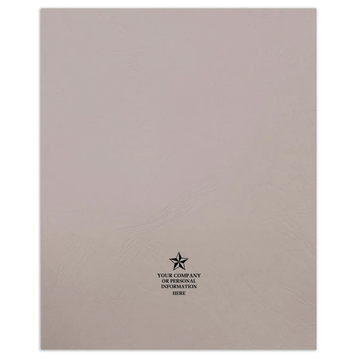 Leatherette Presentation Folder