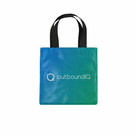 outboundIQ Itty Bitty Laminated Tote Bag