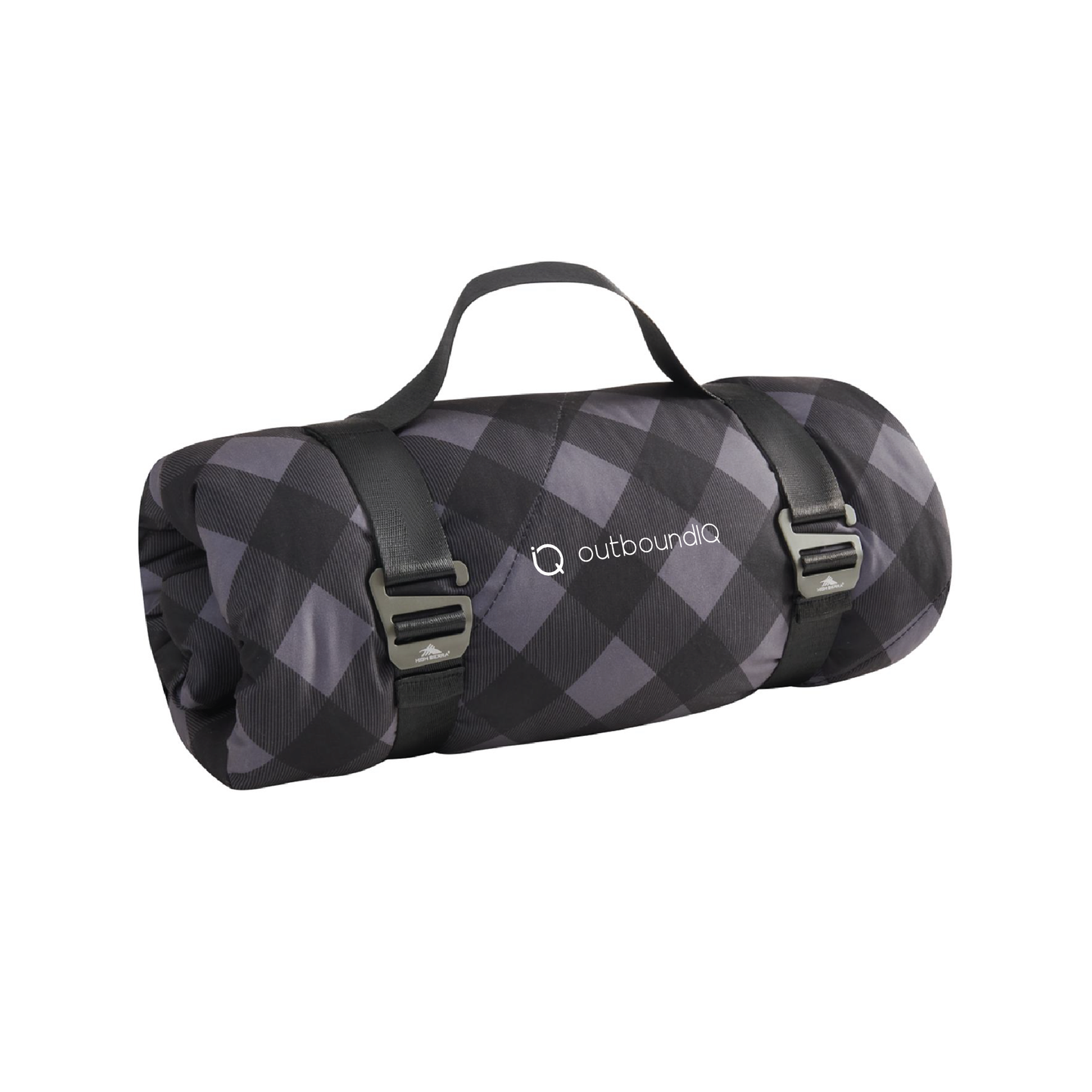 OutboundIQ High Sierra Roll-Up Puffy Sherpa Blanket