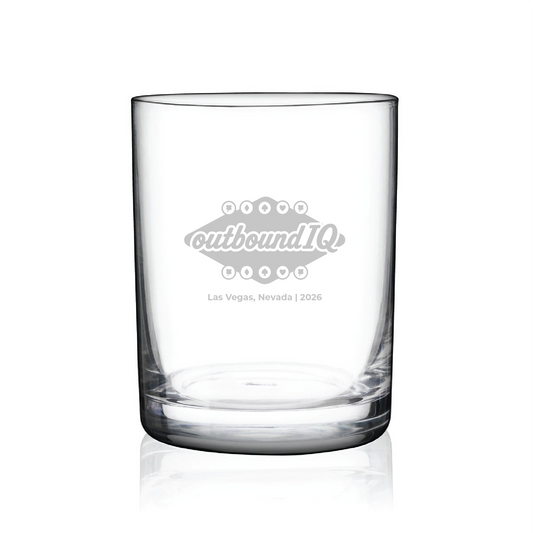 OutboundIQ 12 oz Rocks Glass