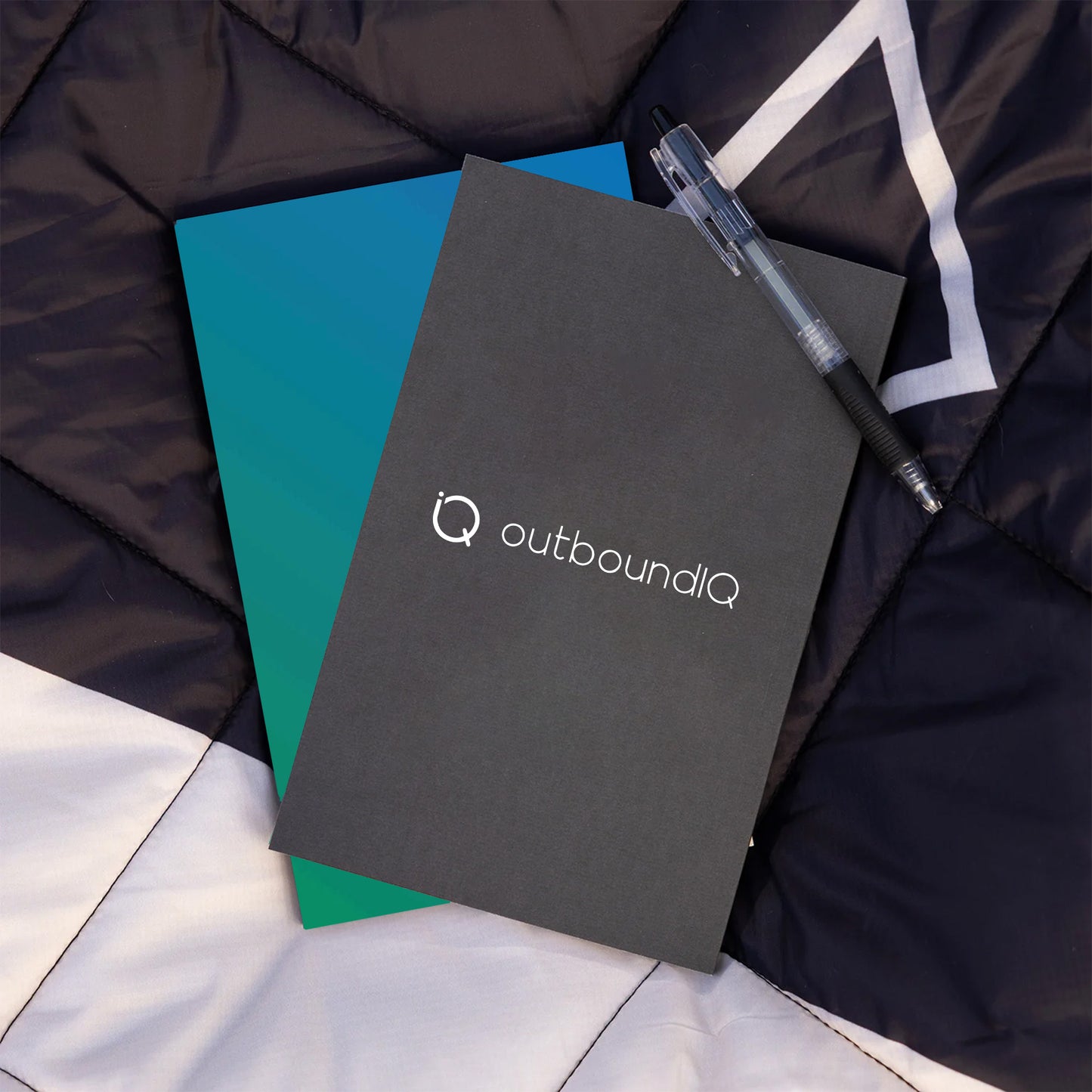 outboundIQ Lay Flat Notebook