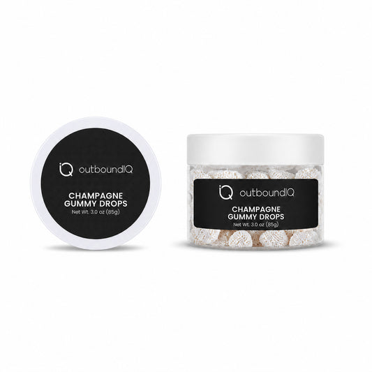outboundIQ Champagne Gummy Drops
