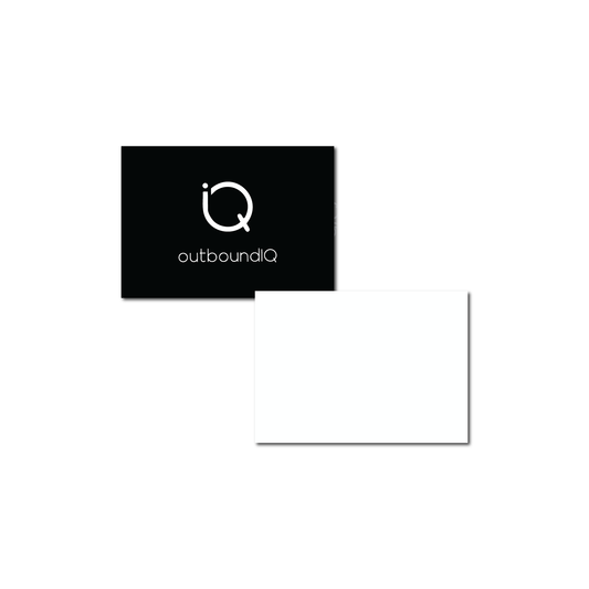 outboundIQ 5" x 7" Soft Touch Notecard