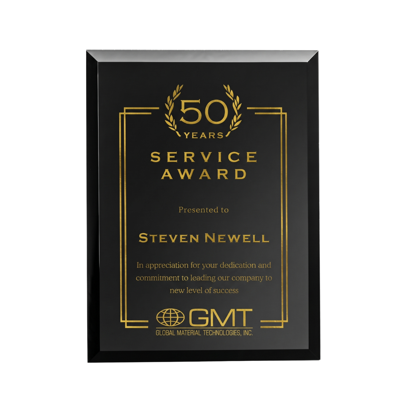GMT 8" x 10" Merano Plaque