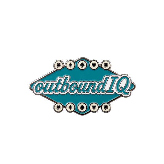 OutboundIQ 1" Soft Enamel Magnetic Pin