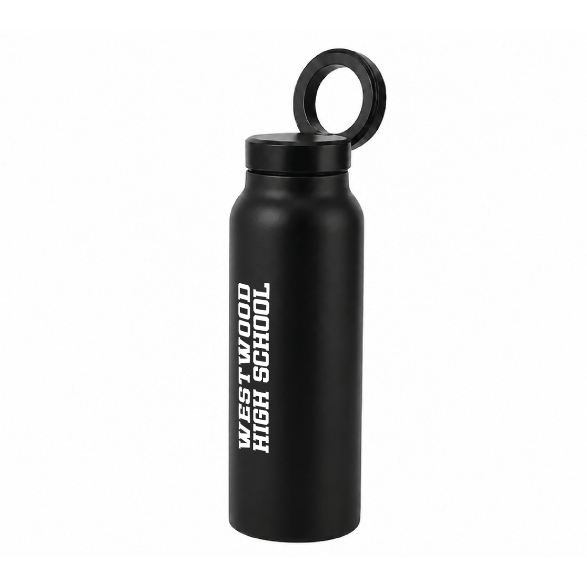 24 oz Water Bottle with Magnetic Phone Holder